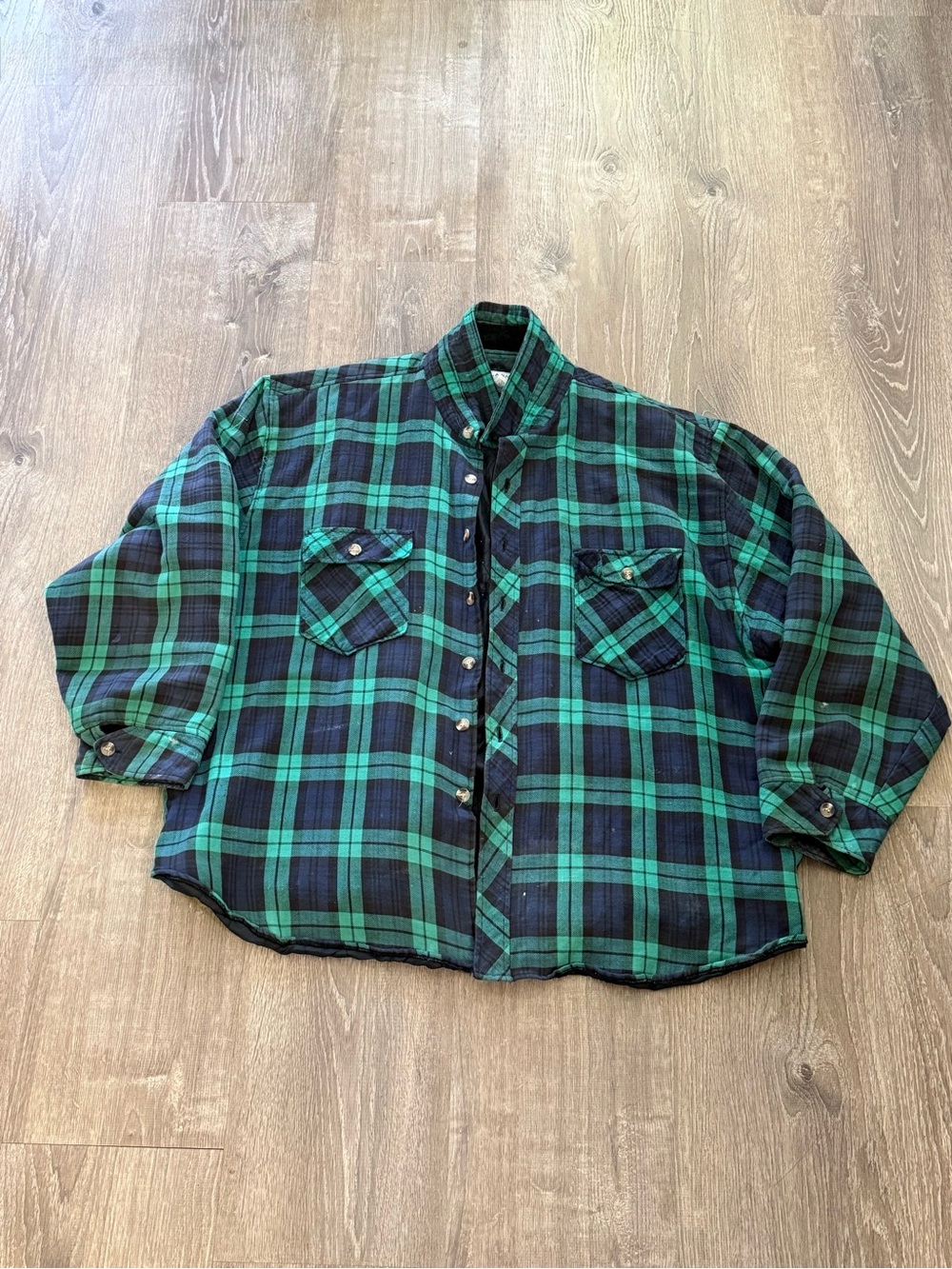 Vintage lined flannel Alaska wilderness gear size XXL